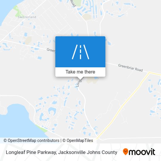 Longleaf Pine Parkway map