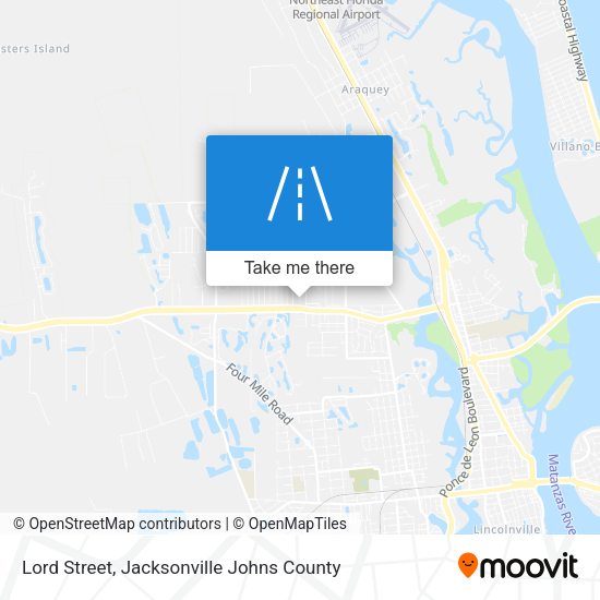 Lord Street map
