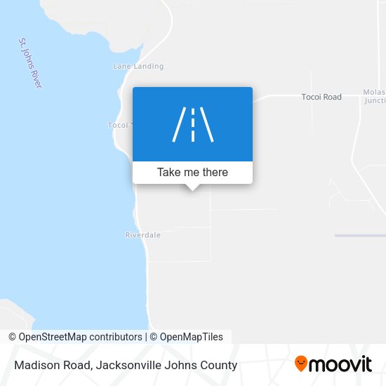 Mapa de Madison Road