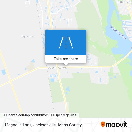 Mapa de Magnolia Lane