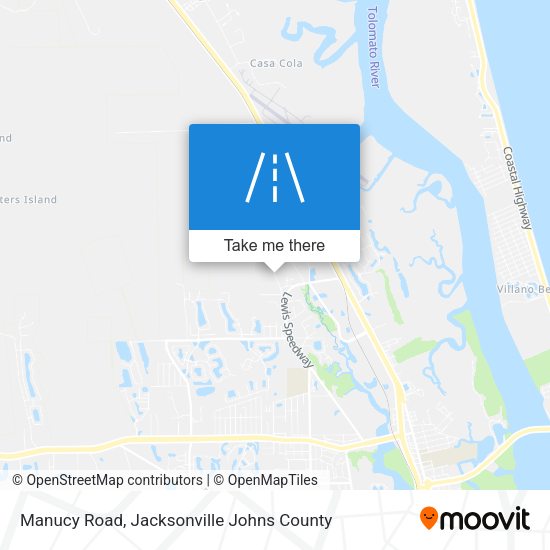 Manucy Road map