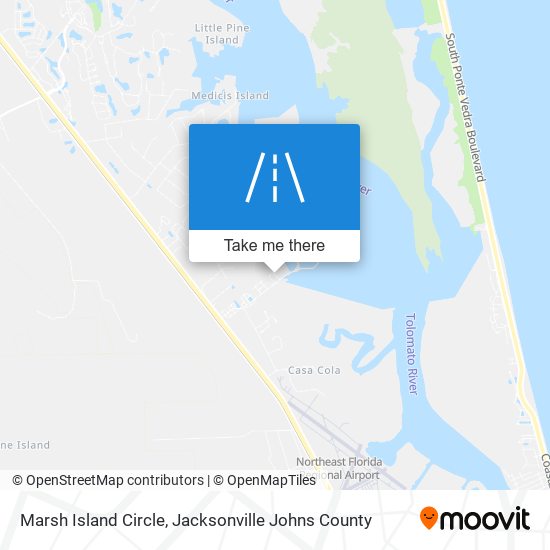 Mapa de Marsh Island Circle