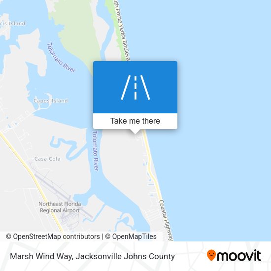 Mapa de Marsh Wind Way