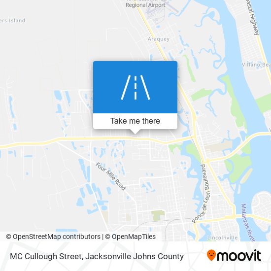 MC Cullough Street map