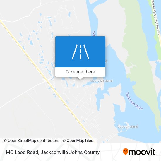 Mapa de MC Leod Road