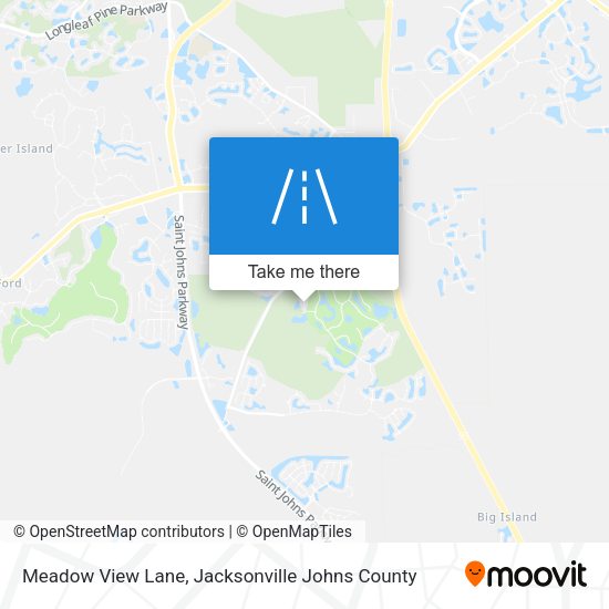 Meadow View Lane map