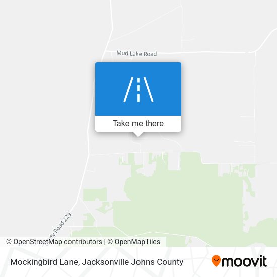 Mockingbird Lane map