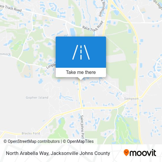 North Arabella Way map