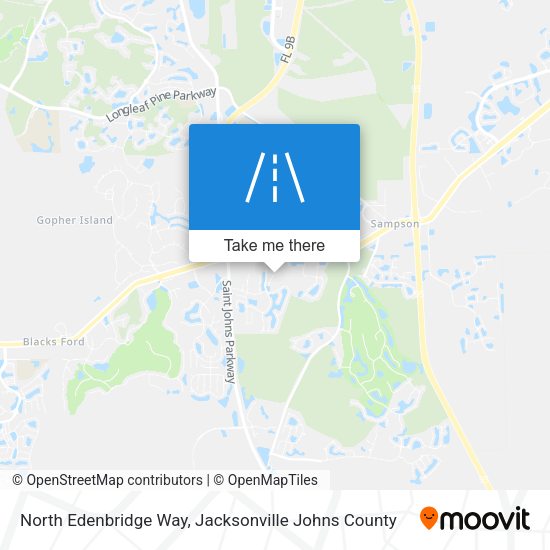 North Edenbridge Way map