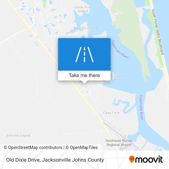 Old Dixie Drive map