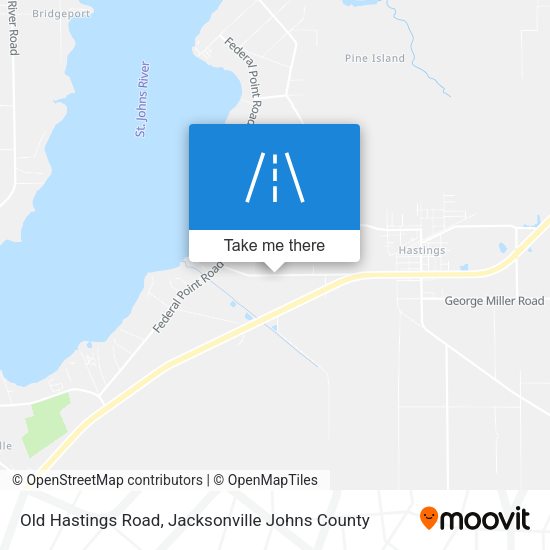 Mapa de Old Hastings Road