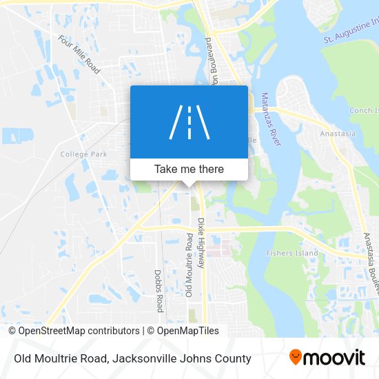 Mapa de Old Moultrie Road