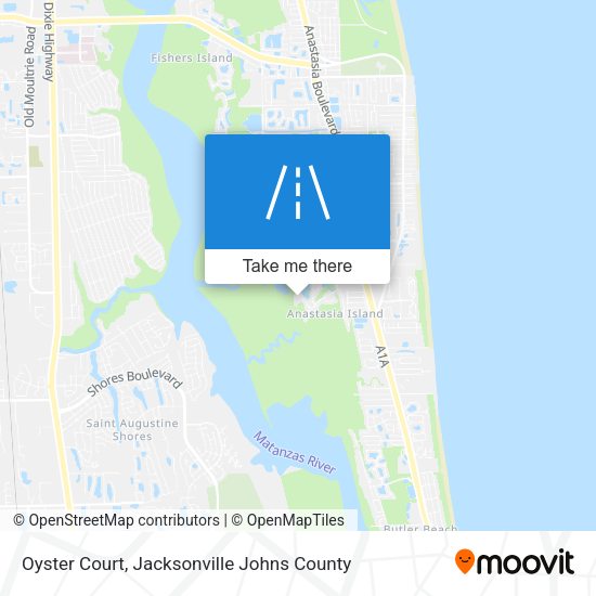 Mapa de Oyster Court