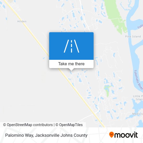 Mapa de Palomino Way