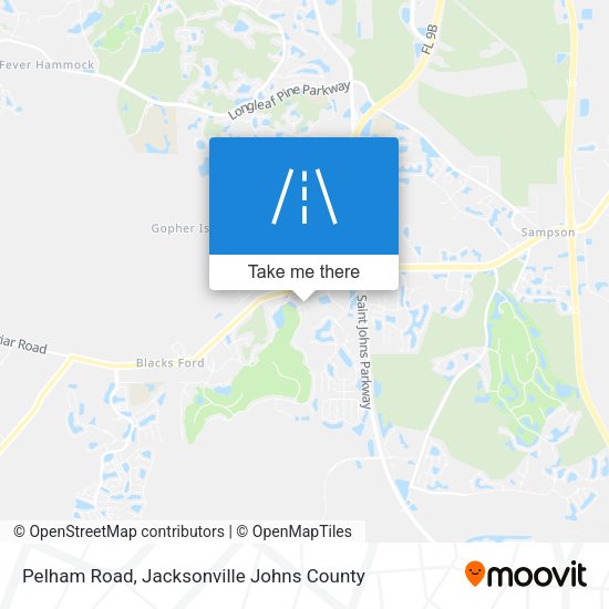 Mapa de Pelham Road