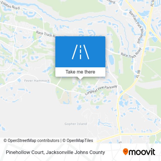 Mapa de Pinehollow Court