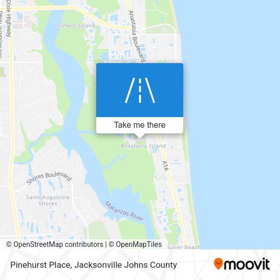 Mapa de Pinehurst Place