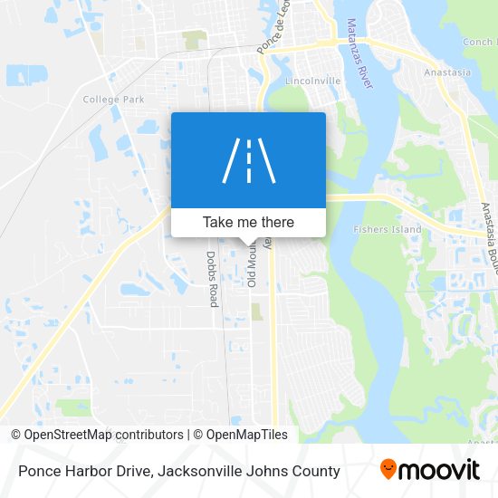 Ponce Harbor Drive map