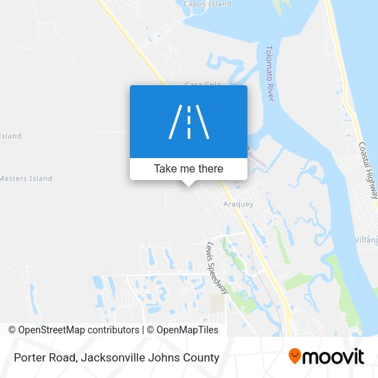 Porter Road map