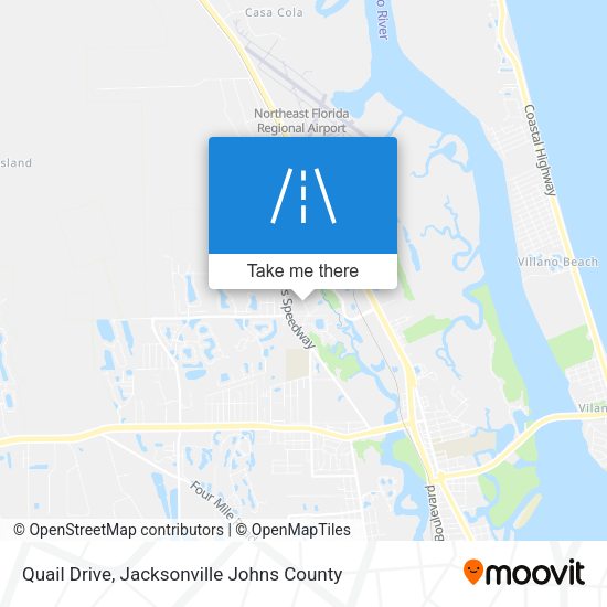 Mapa de Quail Drive