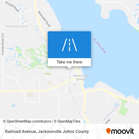 Railroad Avenue map