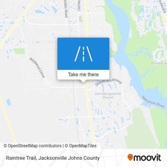 Raintree Trail map