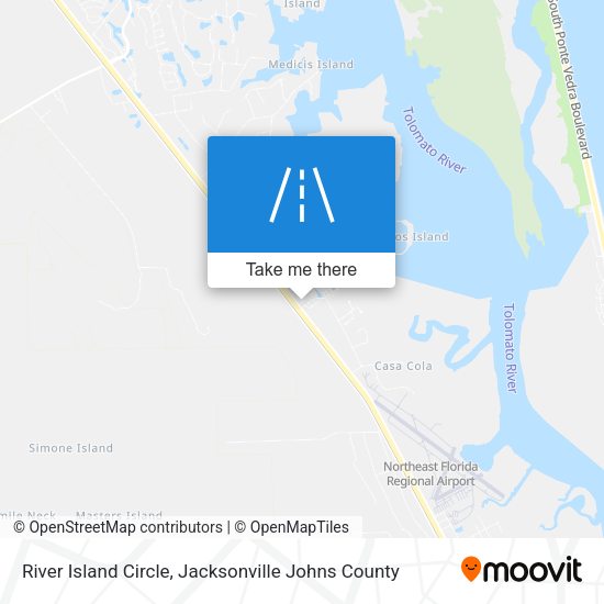 River Island Circle map
