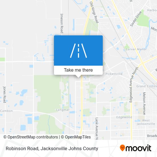 Robinson Road map