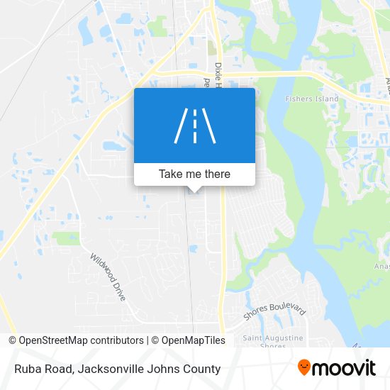 Mapa de Ruba Road