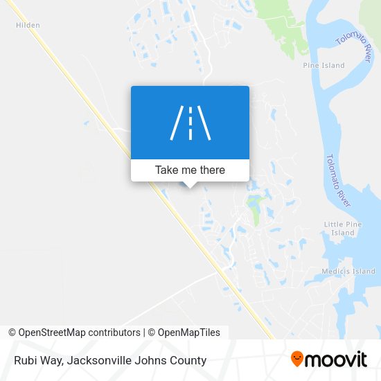 Rubi Way map