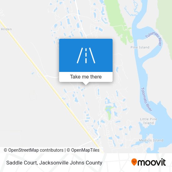 Mapa de Saddle Court
