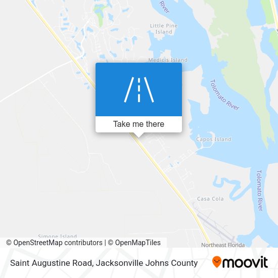 Mapa de Saint Augustine Road