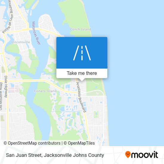 San Juan Street map