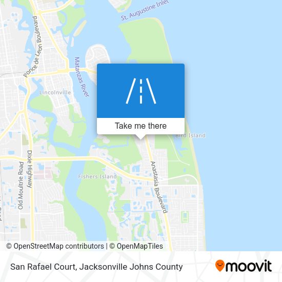 San Rafael Court map