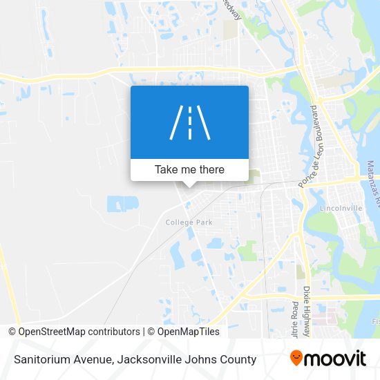 Mapa de Sanitorium Avenue