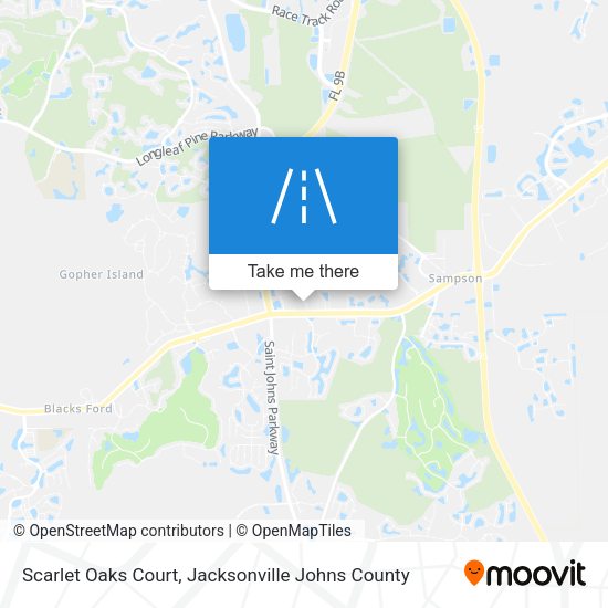 Scarlet Oaks Court map