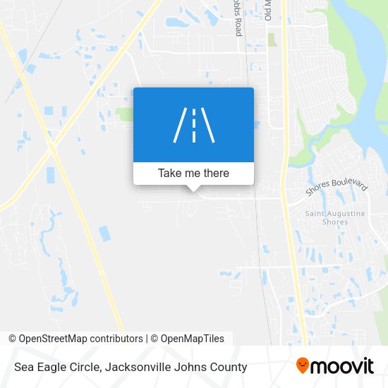 Mapa de Sea Eagle Circle