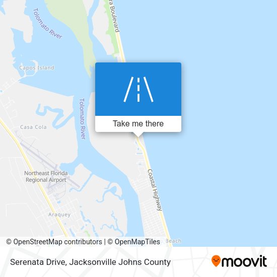 Serenata Drive map