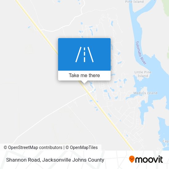 Mapa de Shannon Road