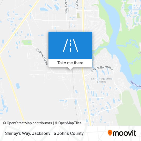 Shirley's Way map
