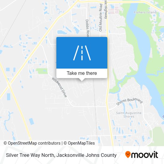 Silver Tree Way North map