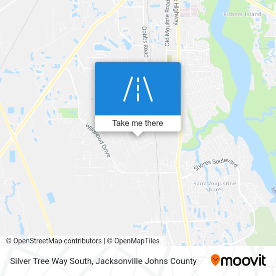 Silver Tree Way South map