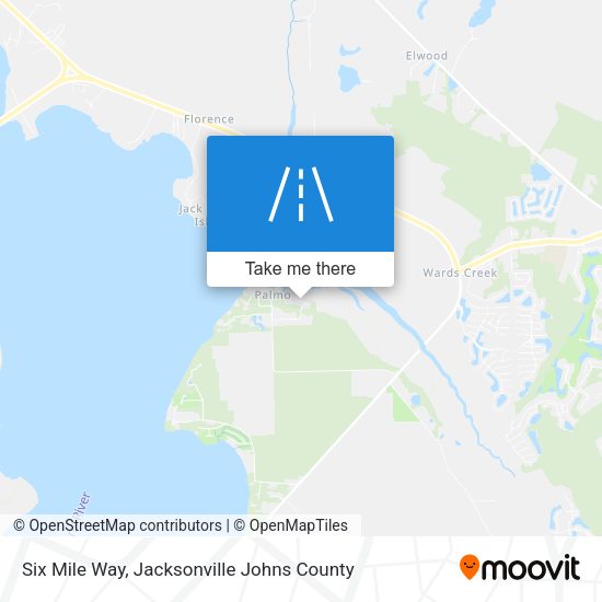 Six Mile Way map