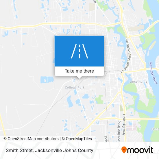 Smith Street map