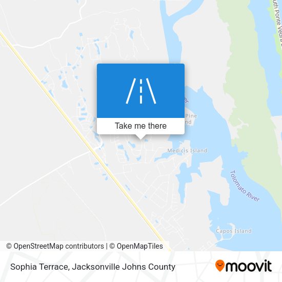 Sophia Terrace map