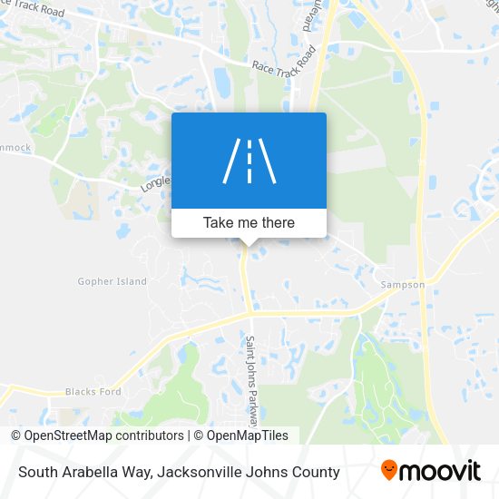 Mapa de South Arabella Way