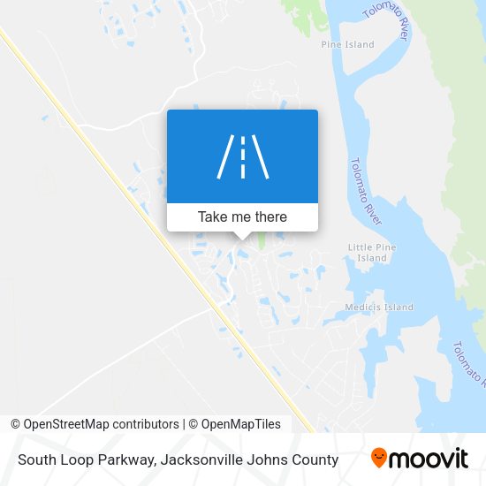 Mapa de South Loop Parkway