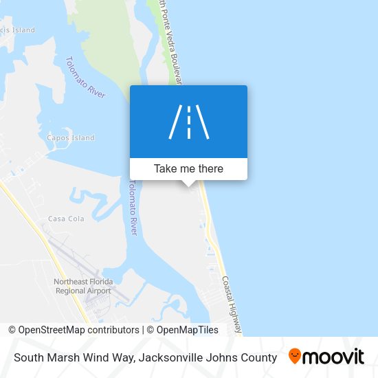Mapa de South Marsh Wind Way