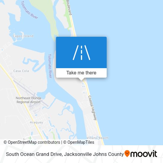 Mapa de South Ocean Grand Drive