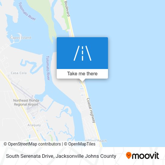 Mapa de South Serenata Drive